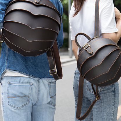 The Beetle | Unisex Leather Backpack