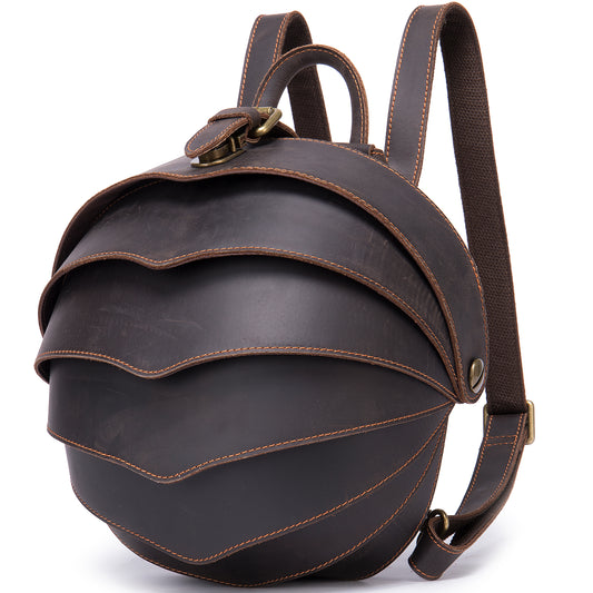 The Beetle | Unisex Leather Backpack