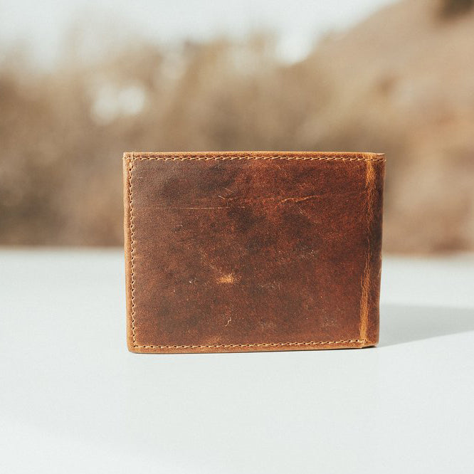 Thread Wallet Leather Vertical Card Holder - Mens Store | Made In USA |  Made In Michigan - Fenton, MI