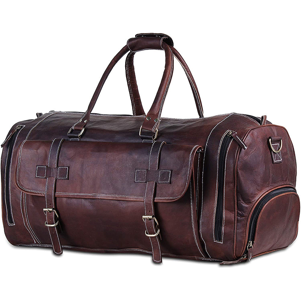 Luxury Cowhide Leather Keepall Luggage Duffel Bag Replica Designer Shoulder  Bag - China Duffel Bag and Travel Bag price