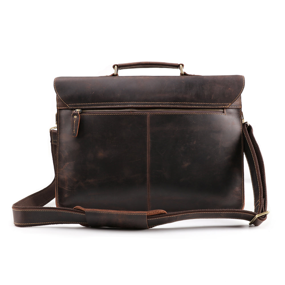 Leather Laptop Bag for 15 Inch Laptops