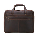 The Briefcase | Men's Leather Work Bag for 17 Inch Laptops – The Real ...