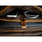 The Buffalo Leather Messenger Bag for Men and Women for 15 Inch Laptops