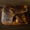 Buffalo Leather Briefcase - Laptop Messenger