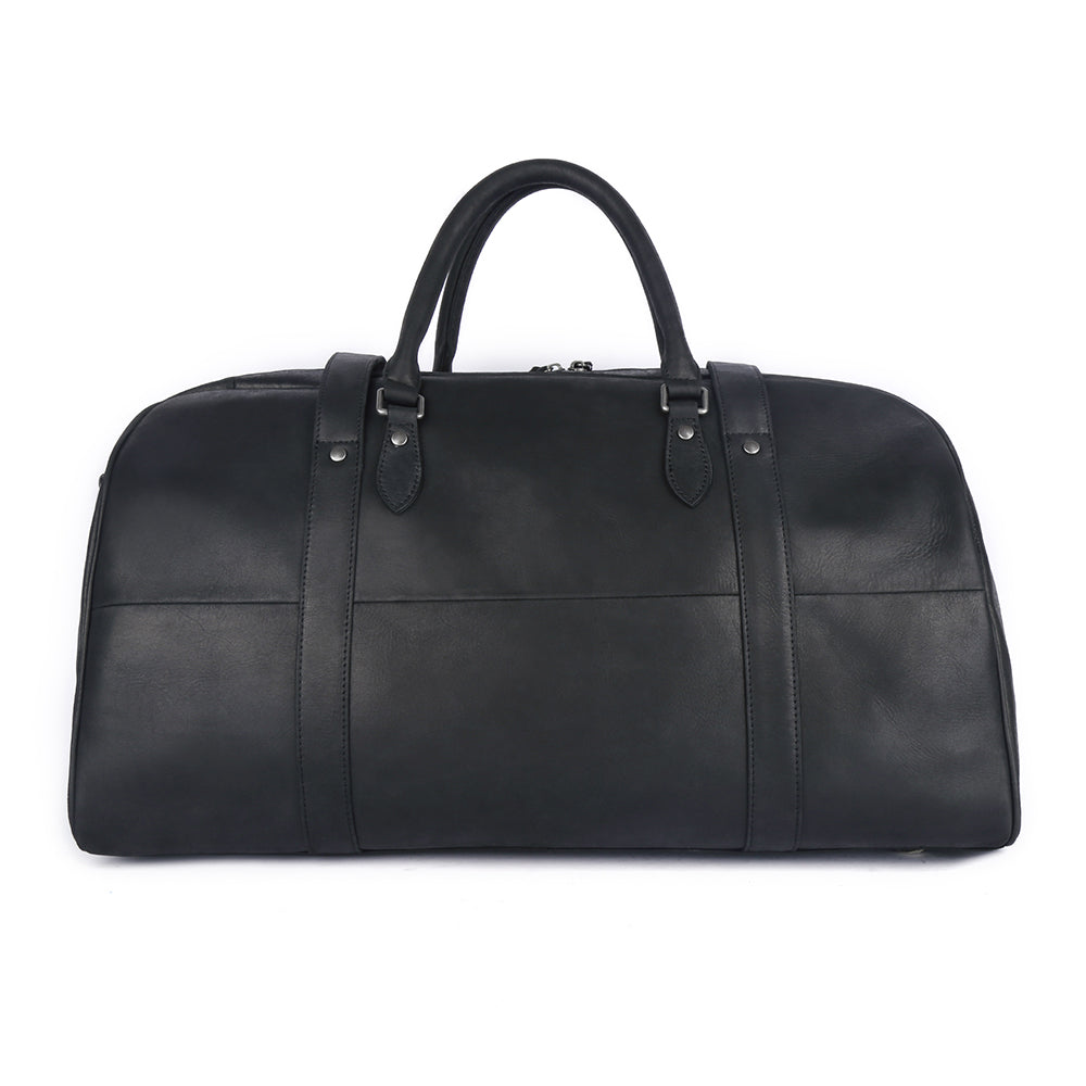 The Colori Leather Duffle Weekend Travel Bag The Real Leather