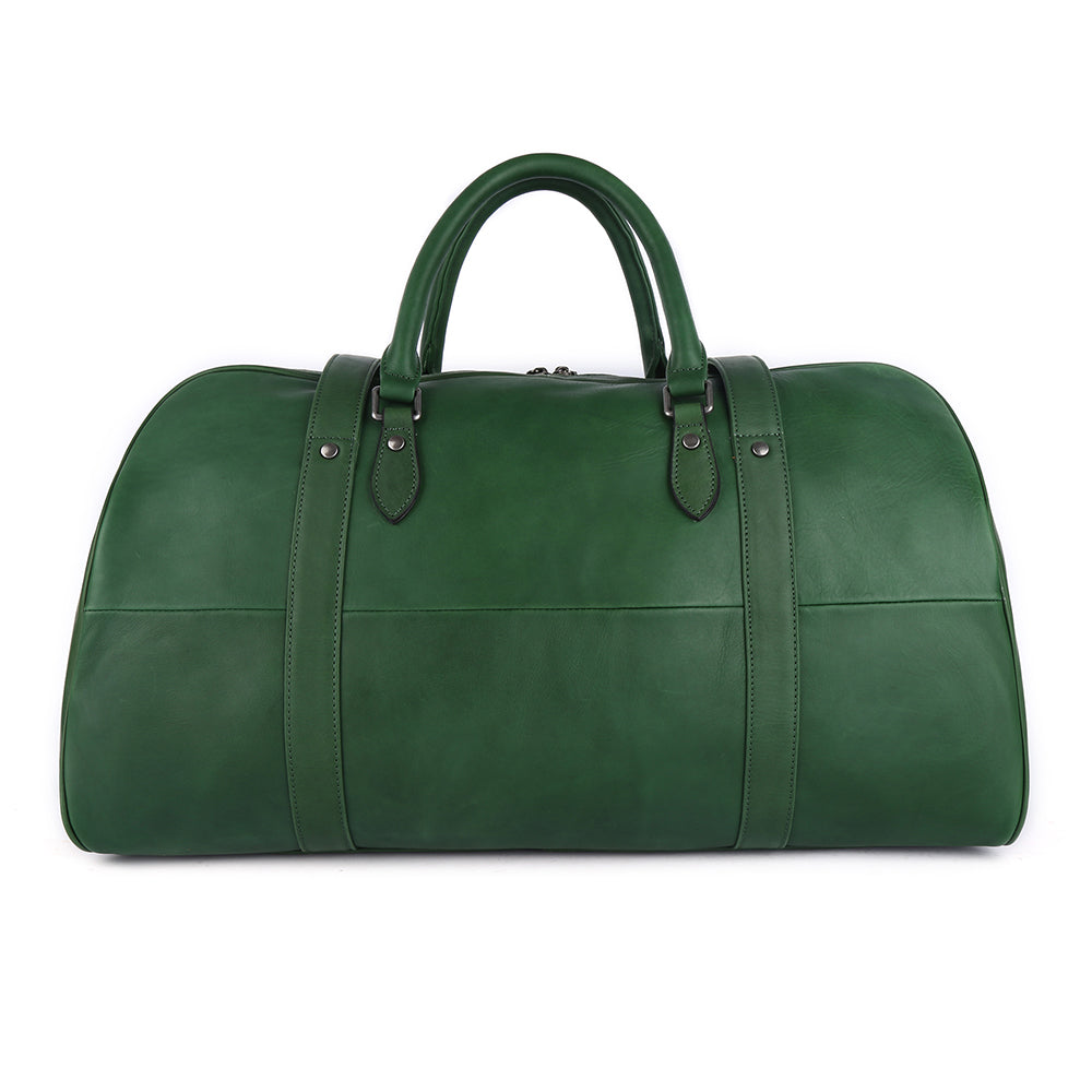 The Colori Leather Duffle Weekend Travel Bag The Real Leather
