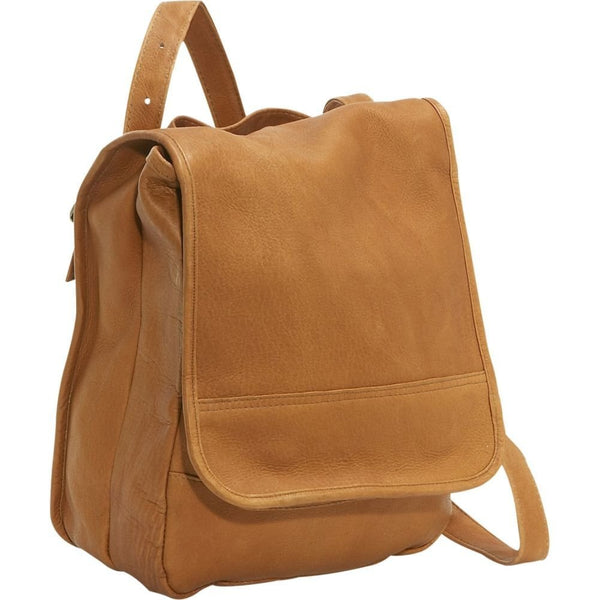 LeDonne Leather Convertible Backpack Shoulder Bag