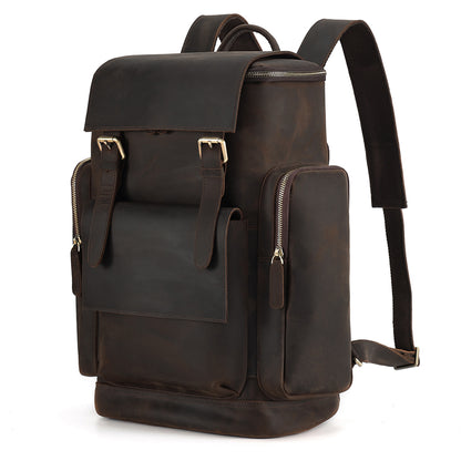 The Coordinator | Leather Backpack for 15.6" Computers