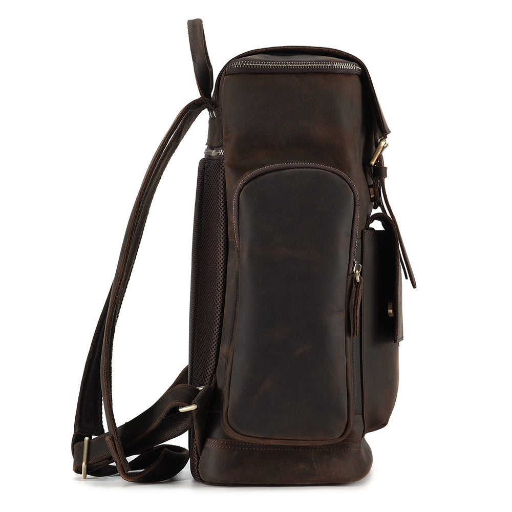 The Coordinator | Leather Backpack for 15.6" Computers