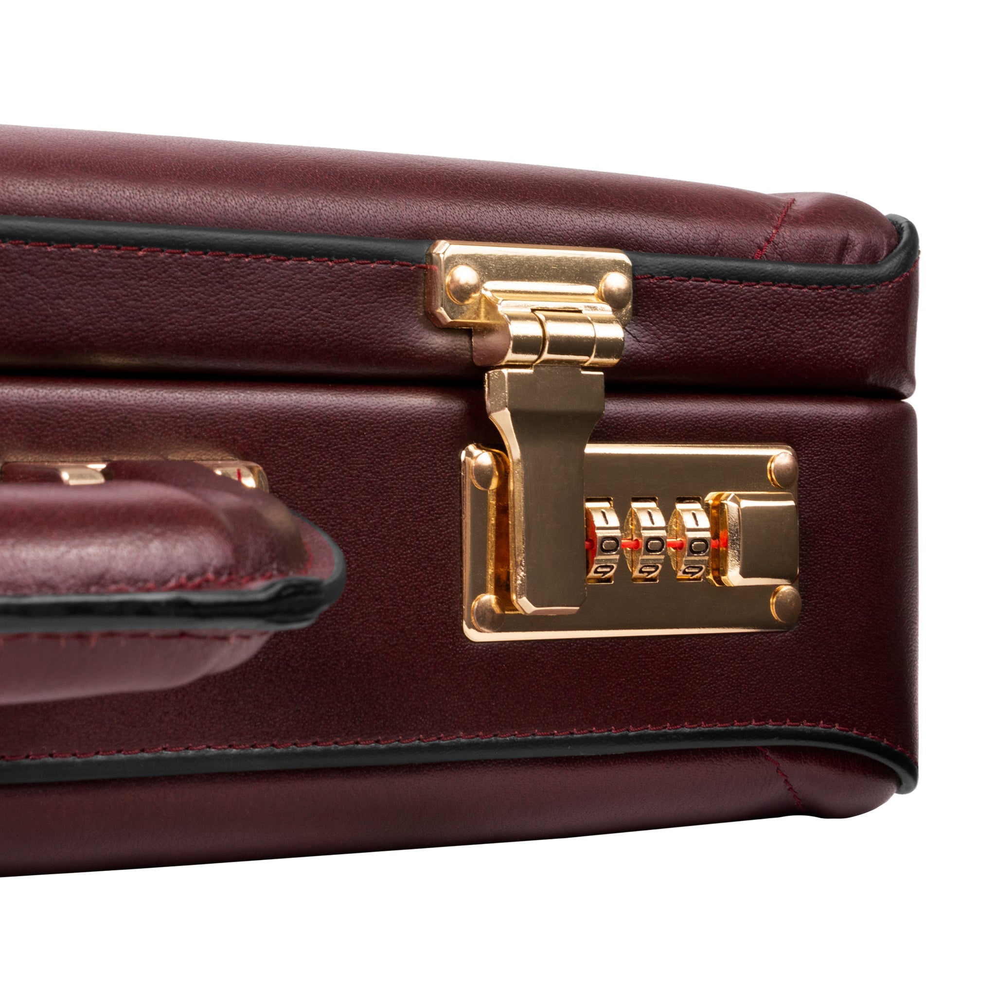 the daley leather attache case