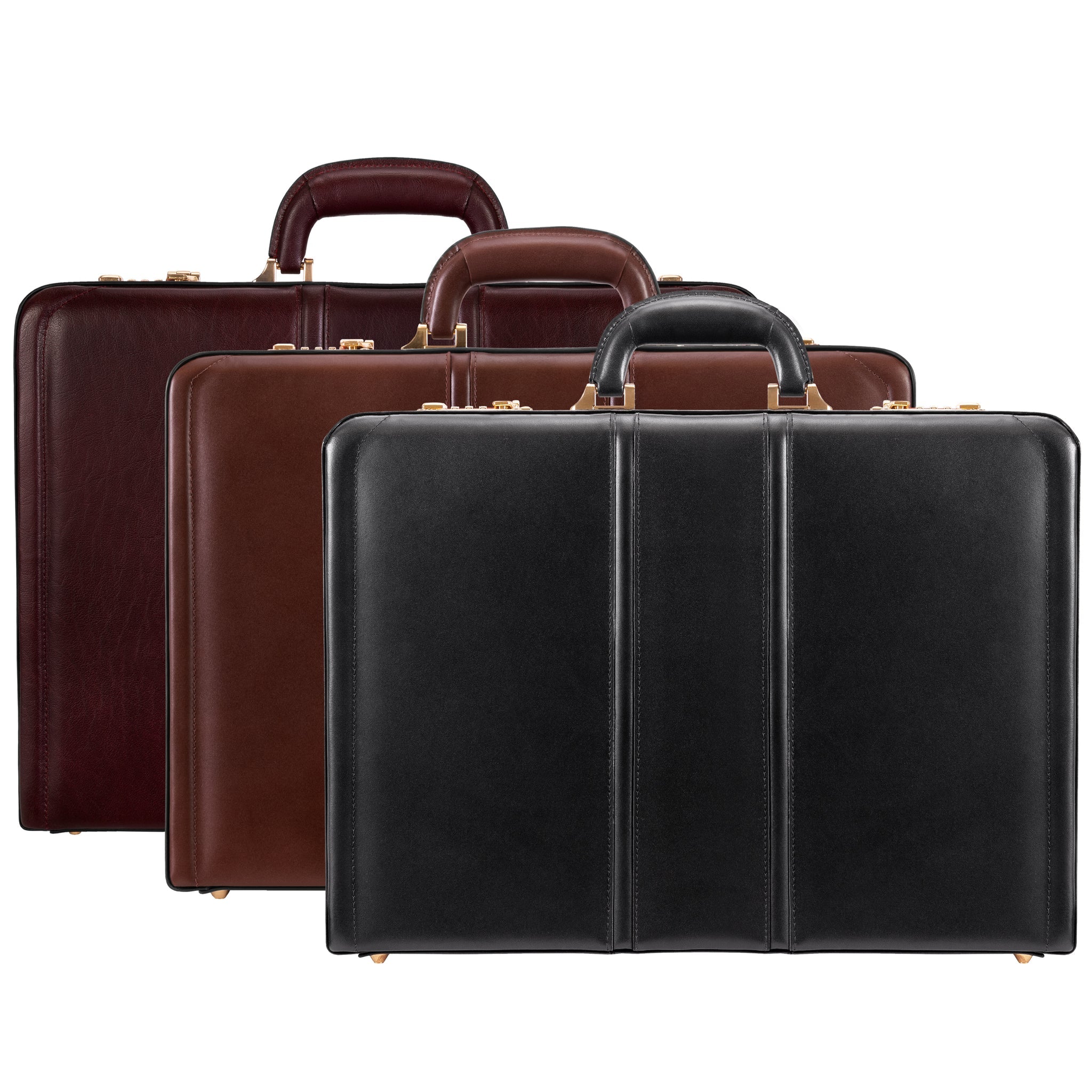 the daley leather attache case