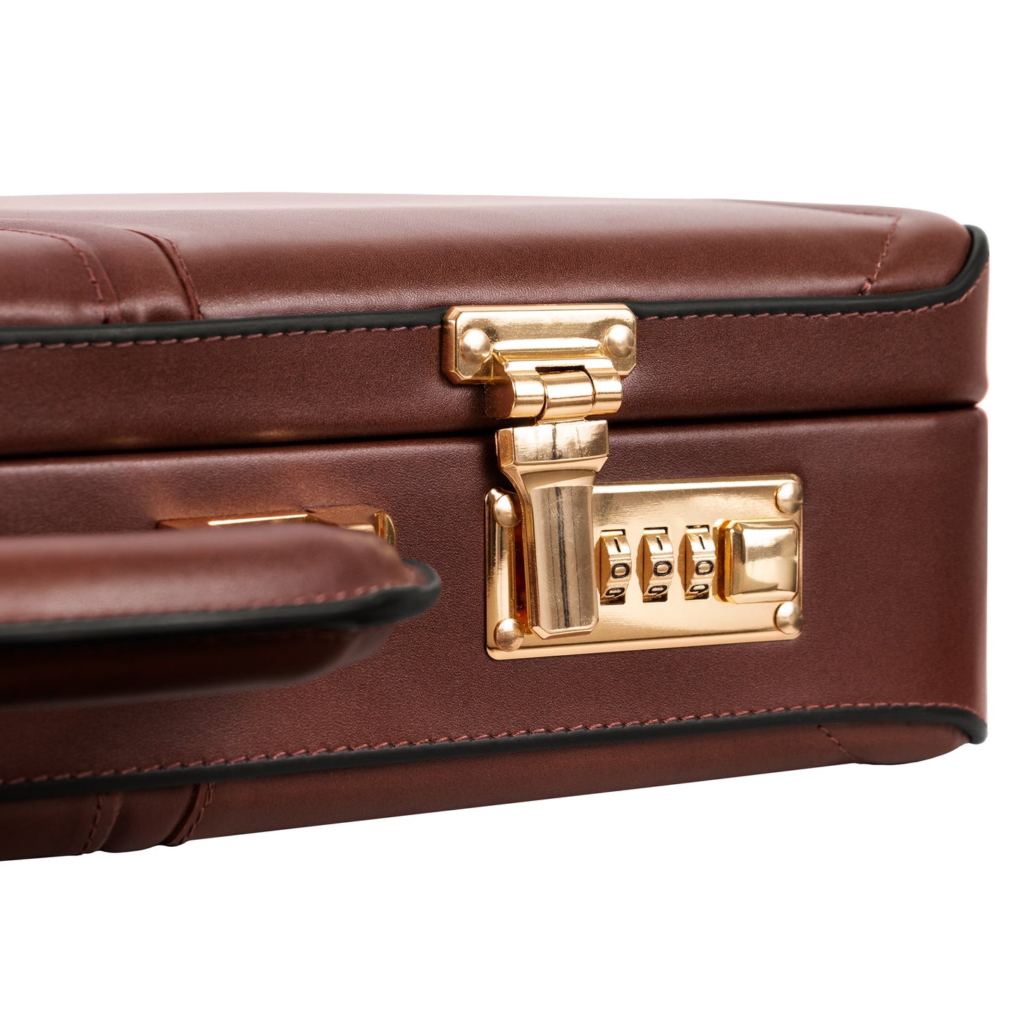 the daley leather attache case
