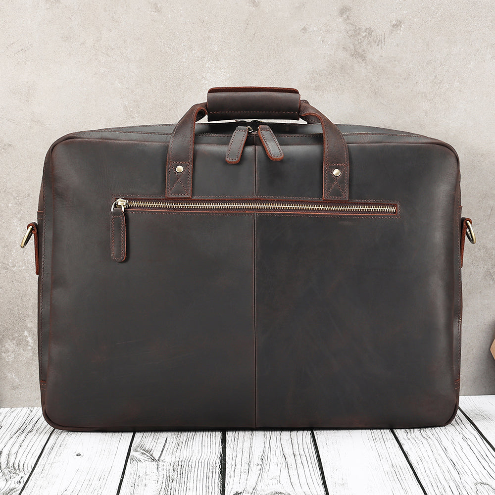 The Darcy | Men's Leather Laptop Bag Briefcase for Work & Office