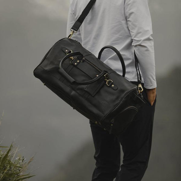Leather Duffle Bags for Men  Travel & Weekender Bags for Men – The Real  Leather Company