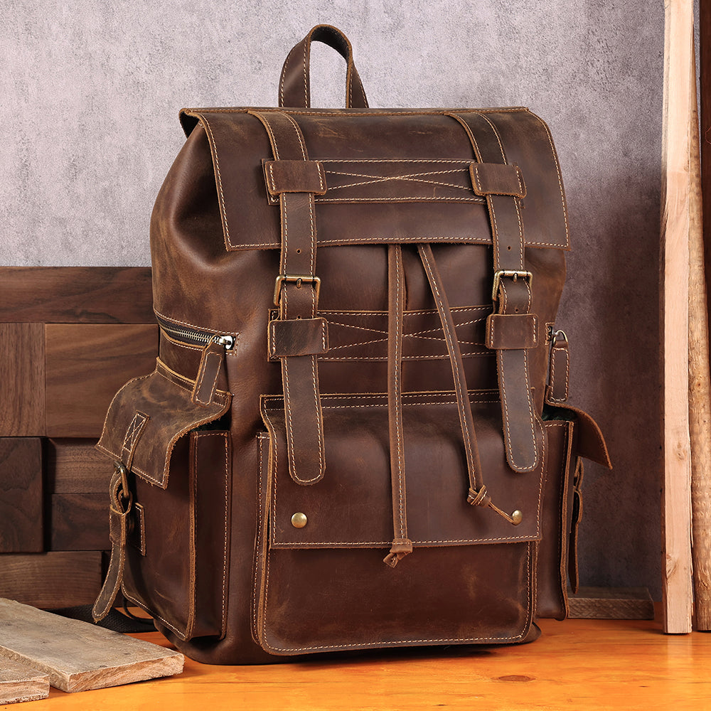 Leather cheap backpack malaysia