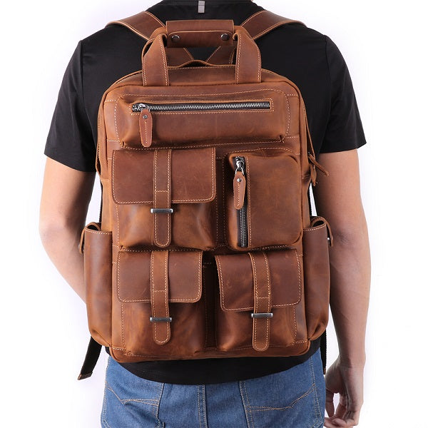 Latico Leathers Explorer Laptop Backpack