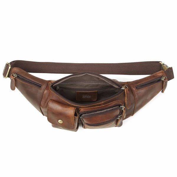 The Fanny Pack Men's Bum Bag Hip and Waist Pack Open