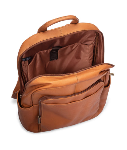 The Gallatin | Leather Laptop Backpack for 15 Inch Laptops