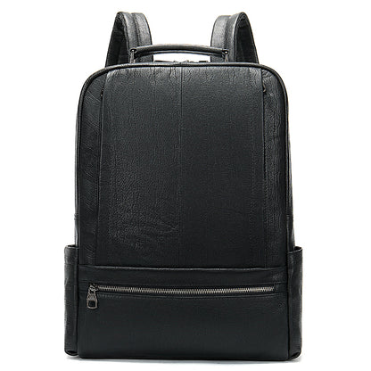 The Giorno | Men's Black Leather Backpack