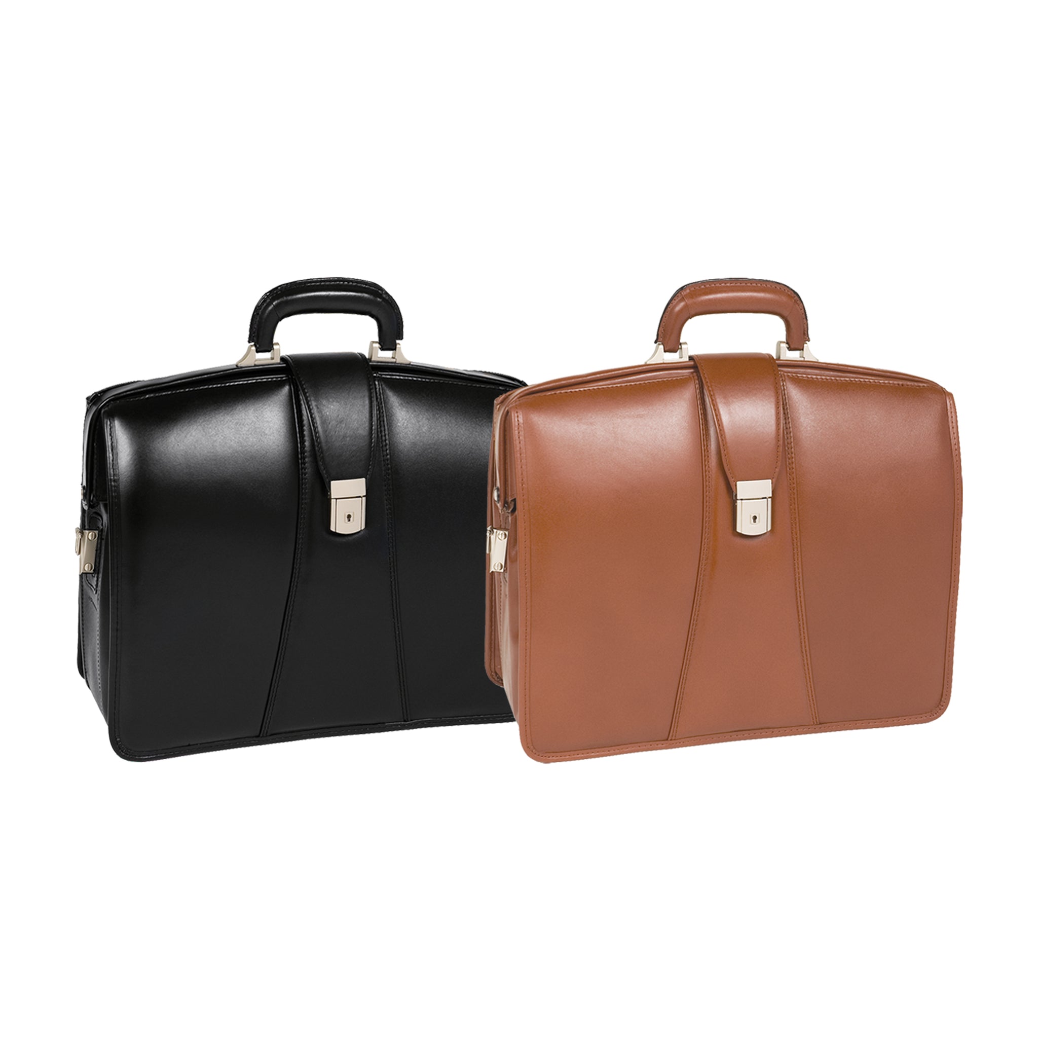 Harrison shop leather briefcase