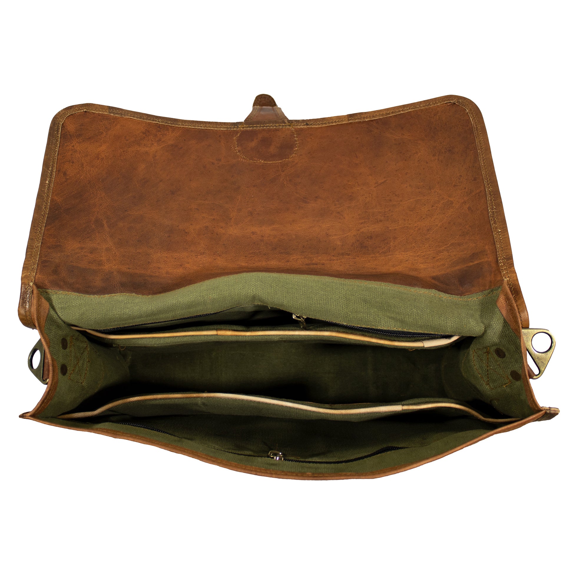 AIRE goods Brown suede Crossbody bag