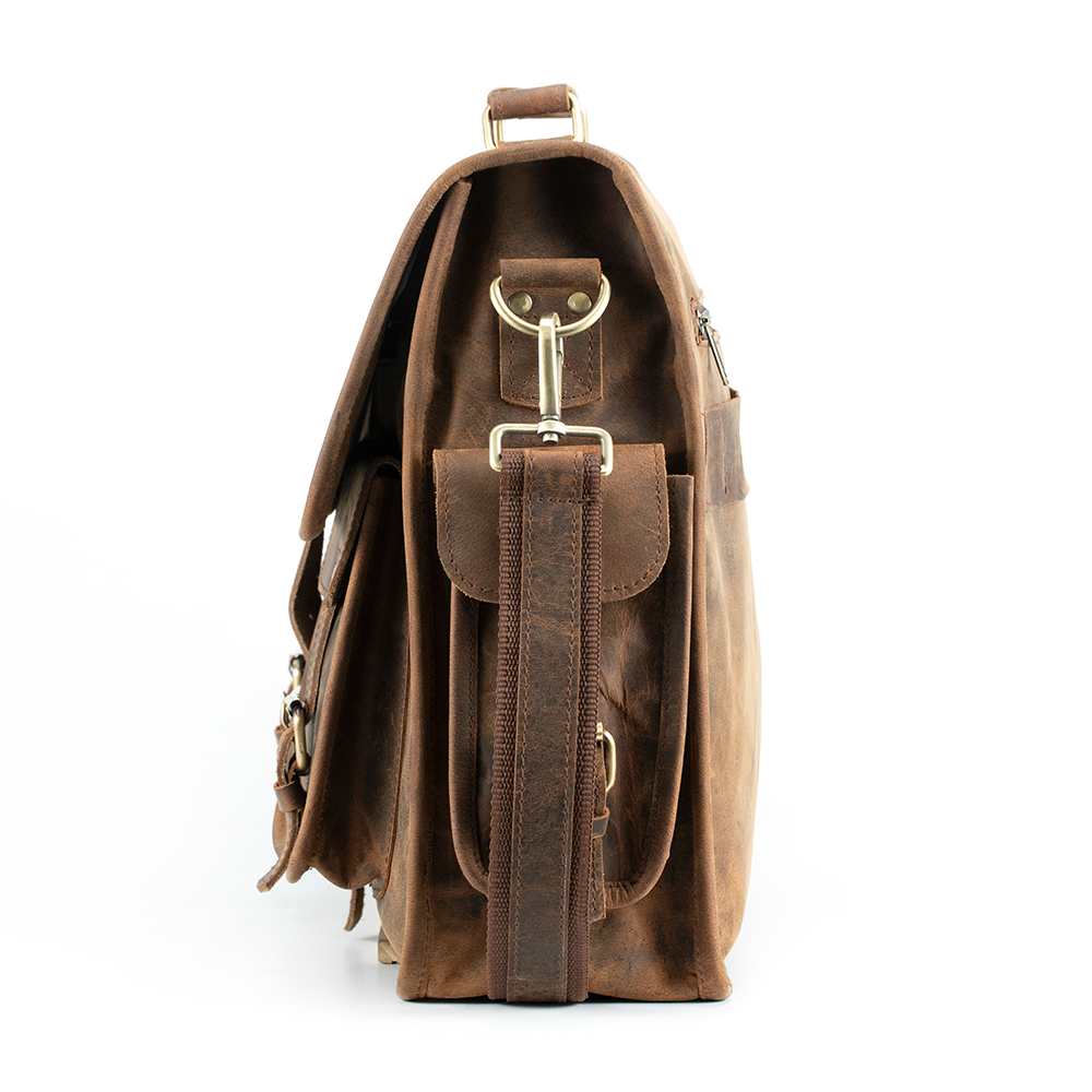 Designer Men's Leather Bags, Backpacks, Messengers