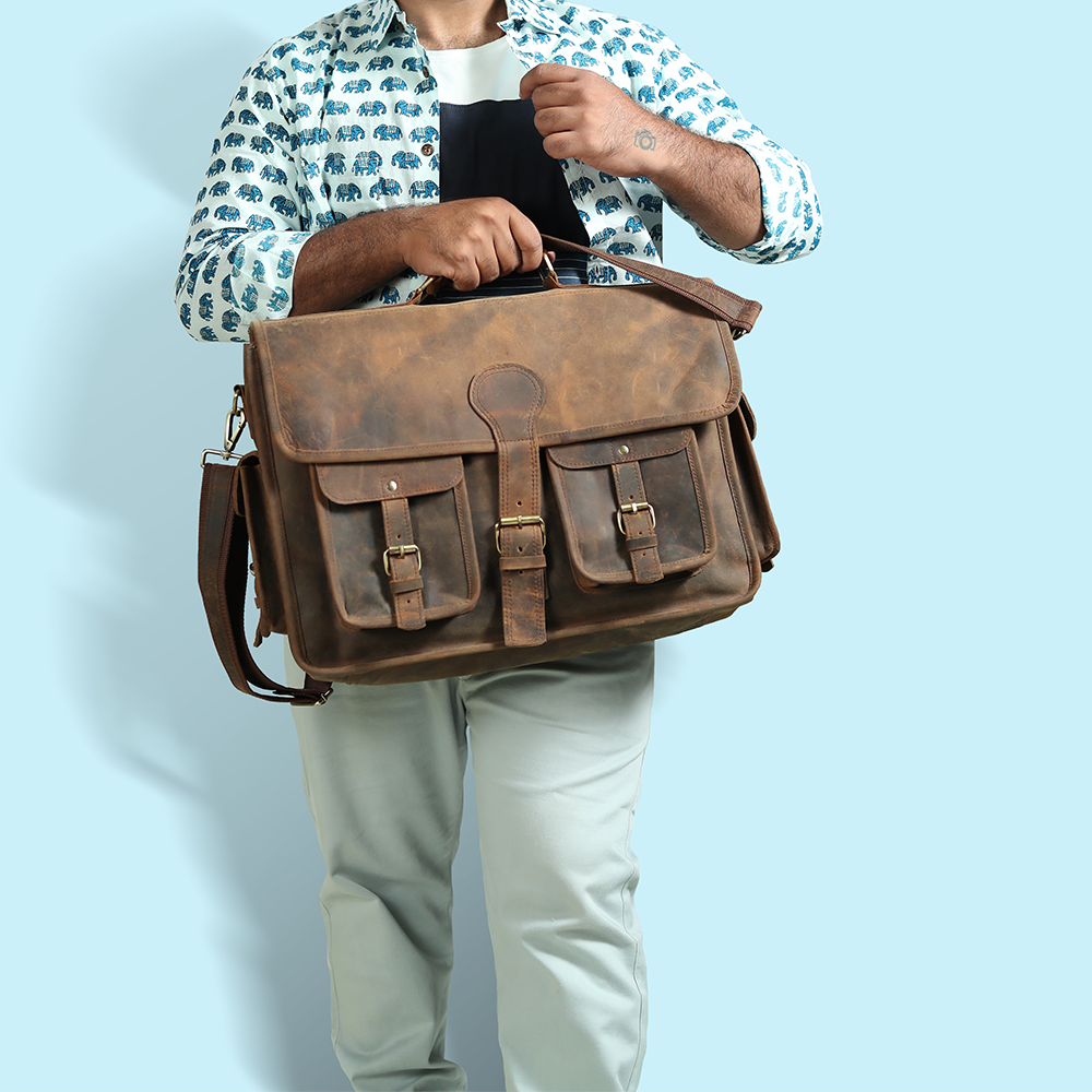 18 inch shop laptop messenger bag