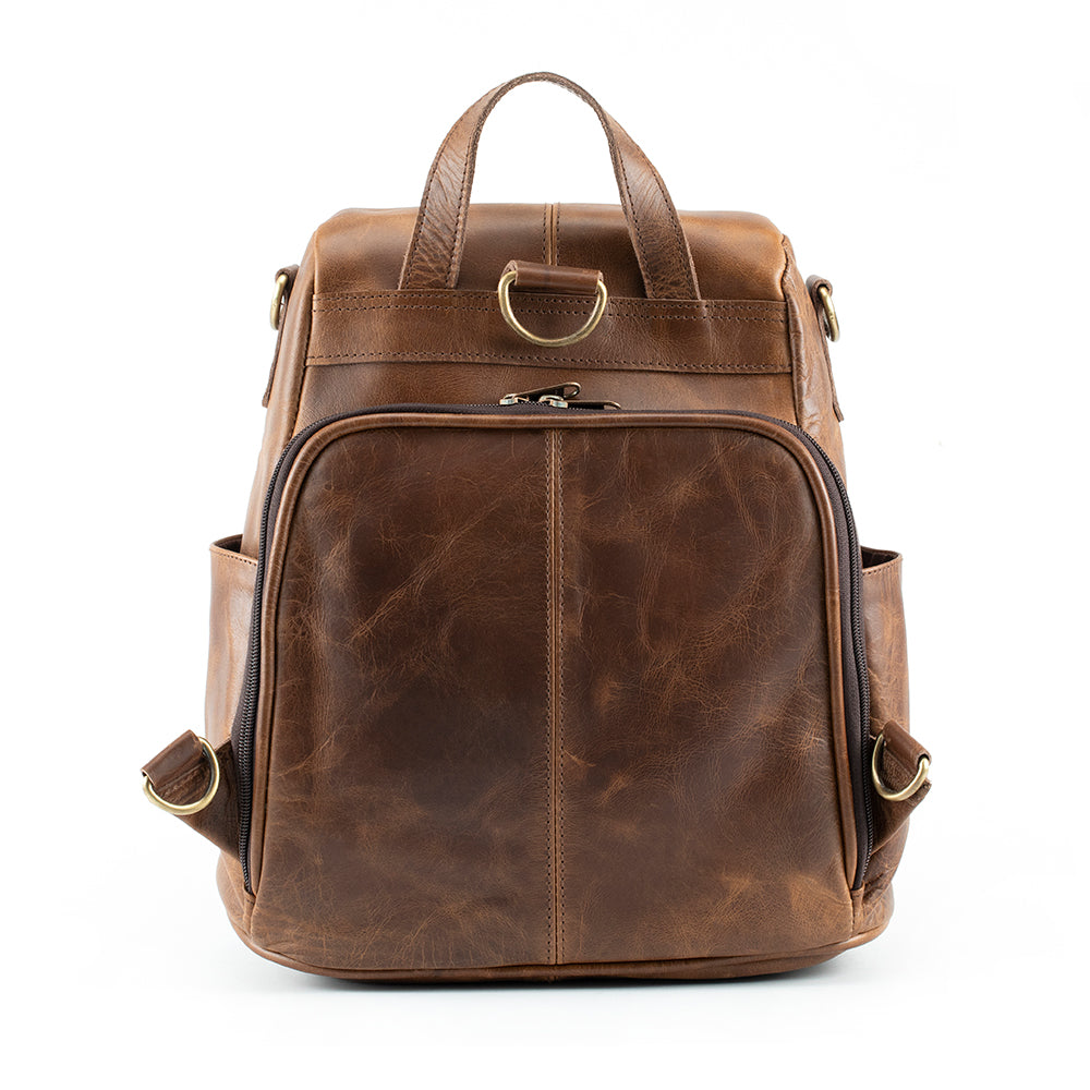 Bruce Range Montegiovi Small Leather Backpack | Shop I Medici – I Medici  Leather