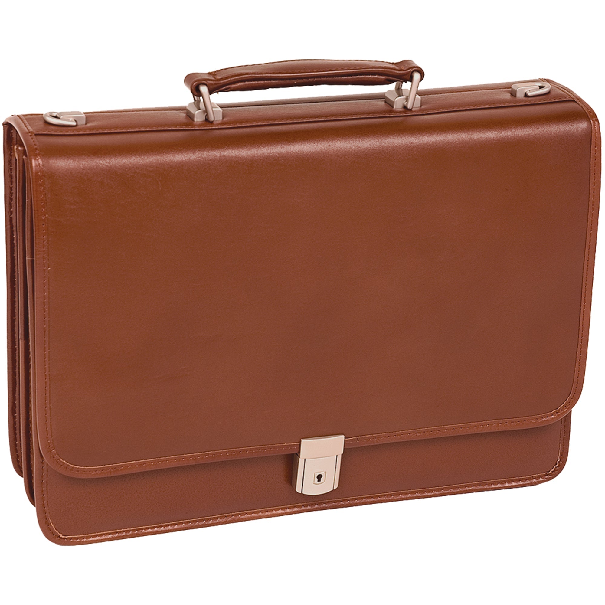 Soft Leather Handbag Briefcase - Smooth Nice Leather