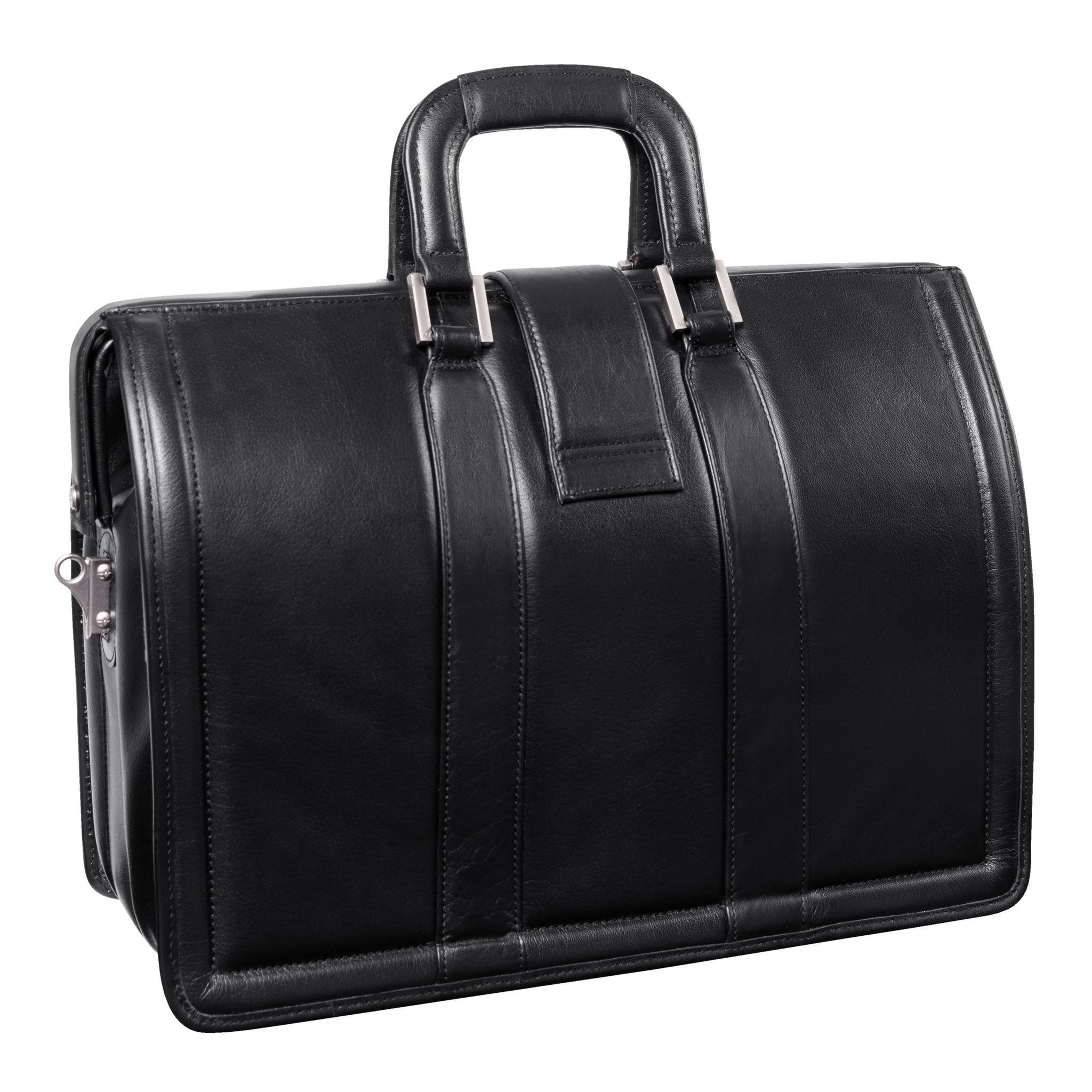 The Morgan leather attache briefcase