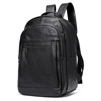The Nero | Men's Black Leather Backpack