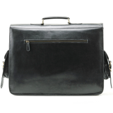 Black Leather Messenger Briefcase Bag for Men – The Real Leather Company