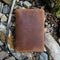 buffalo leather passport wallet light brown5
