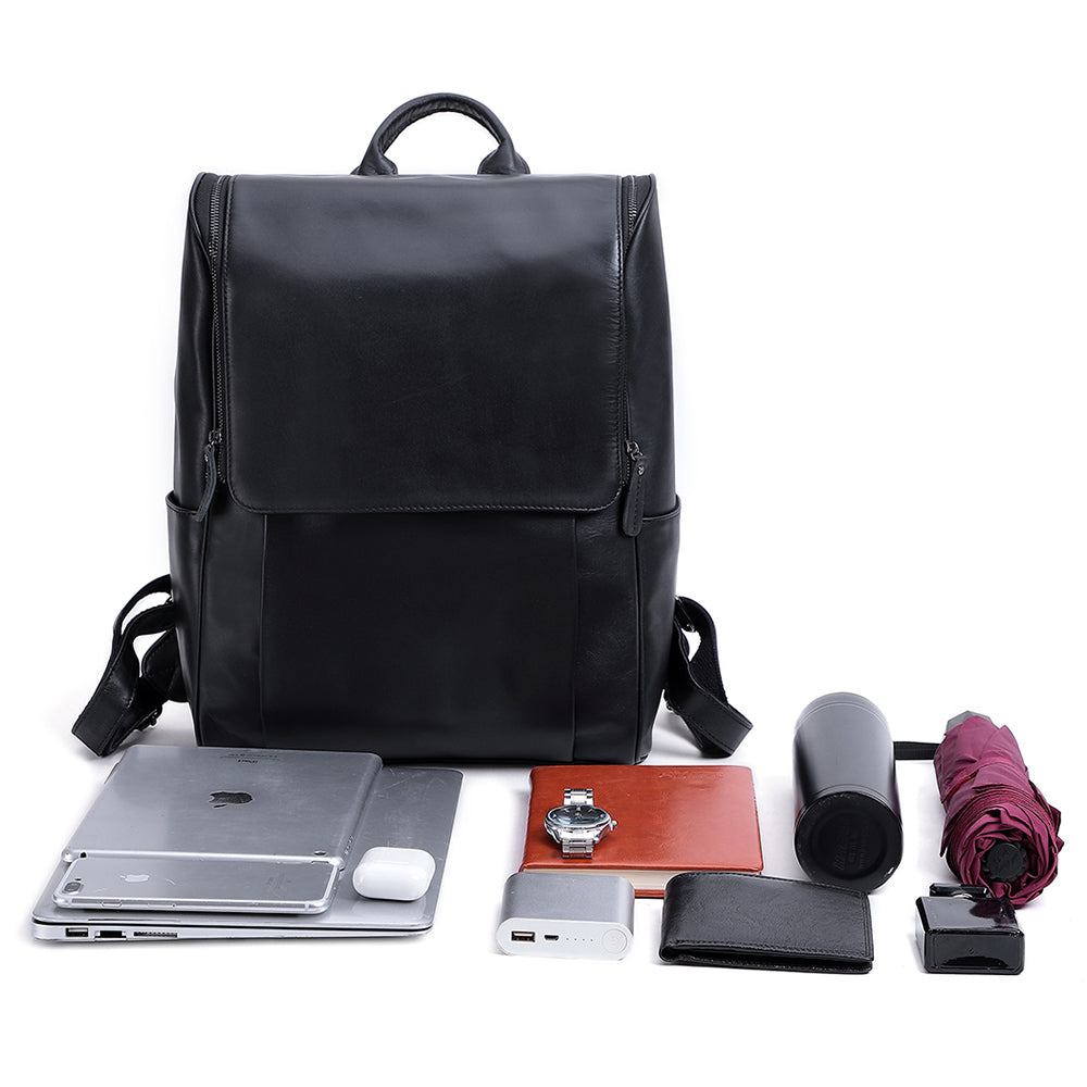 The Portable | Small Leather Backpack Unisex