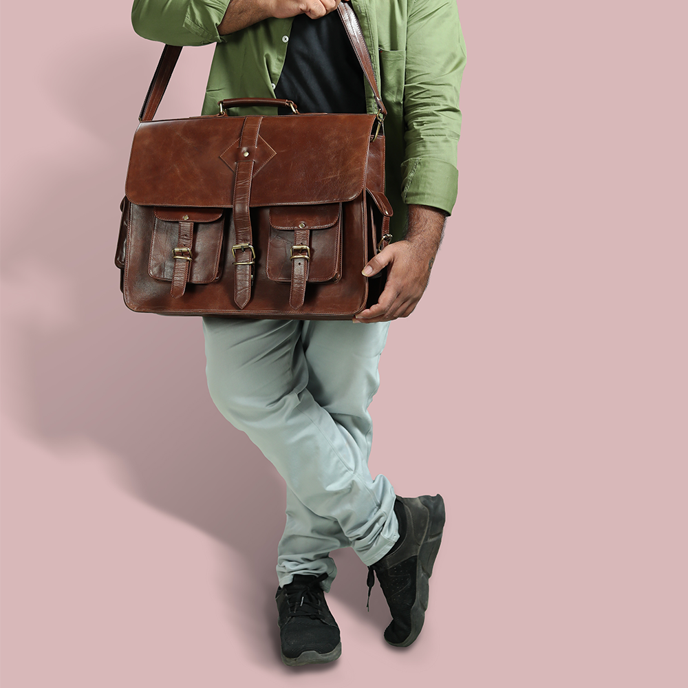 Brown Leather Tote Bag Outfits (365 ideas & outfits)