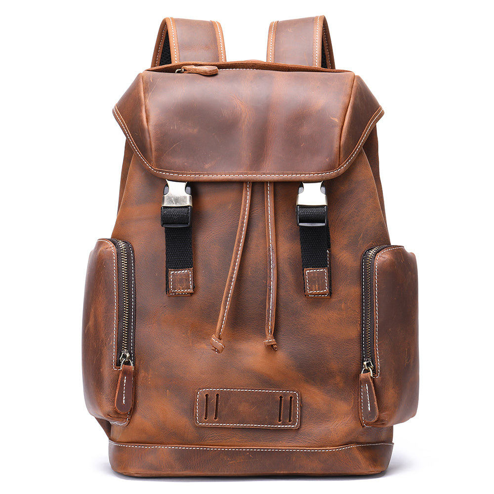 The Ruck | Men's Leather Backpack Rucksack Bookbag