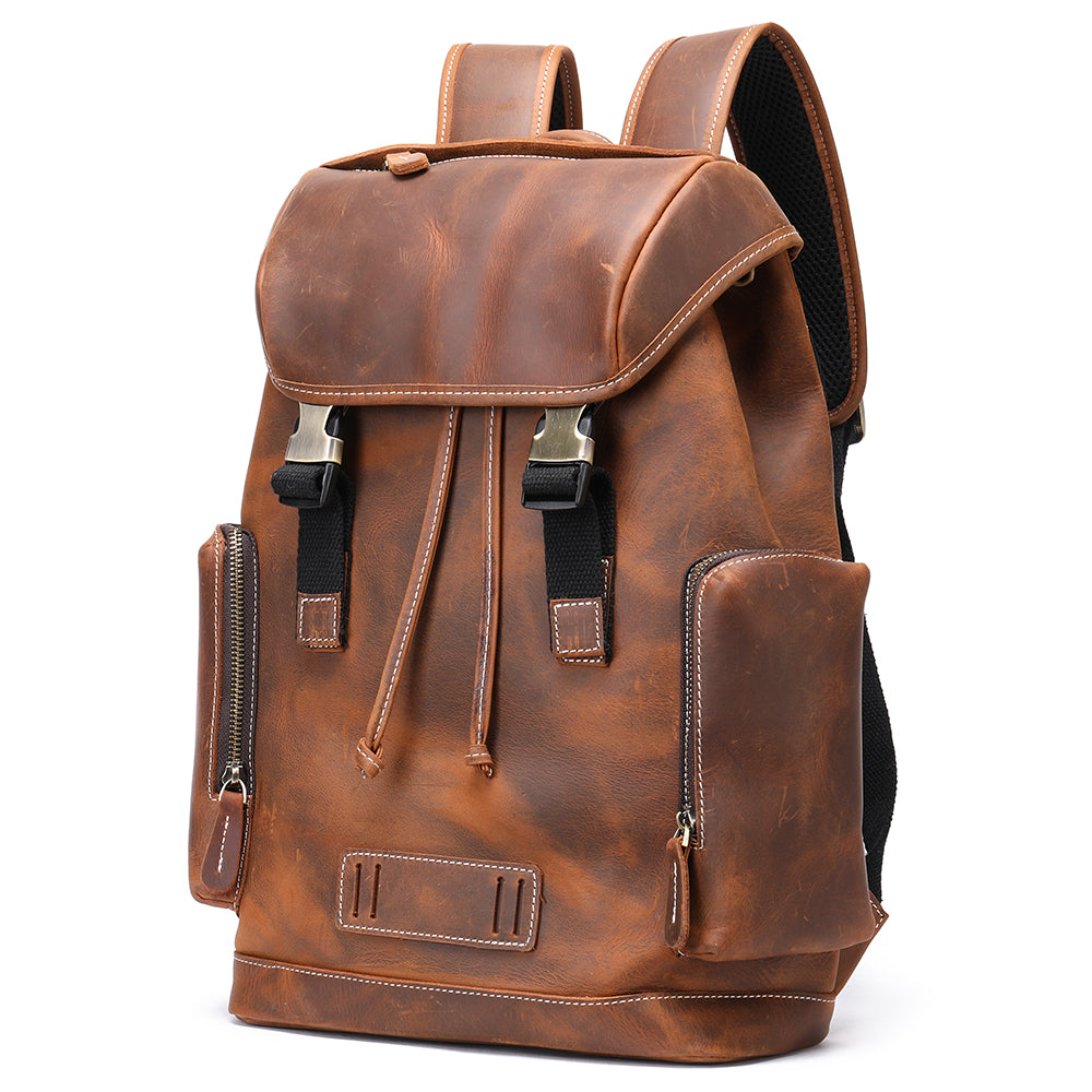 The Ruck | Men's Leather Backpack Rucksack Bookbag