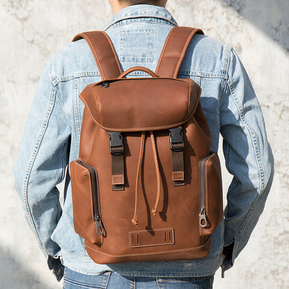 The Ruck | Men's Leather Backpack Rucksack Bookbag
