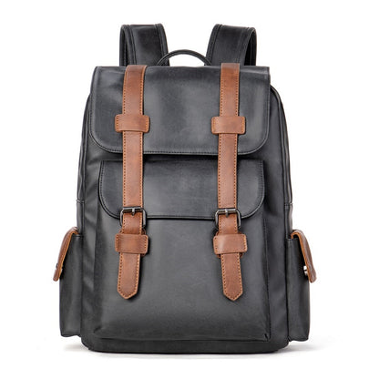 The Scuola | Leather Backpack Rucksack Bookbag for School