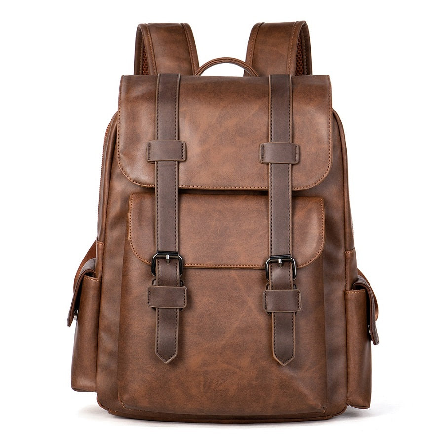 The Scuola | Leather Backpack Rucksack Bookbag for School