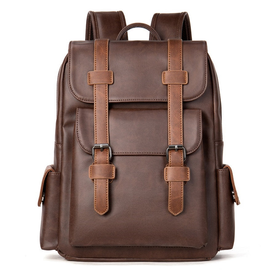 The Scuola | Leather Backpack Rucksack Bookbag for School