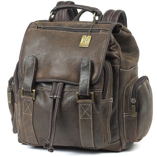 Luxury Leather Backpack - Grey – The Real Leather Company