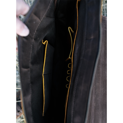 Men s Buffalo Leather Messenger Bag 15 Inch Laptops Vintage