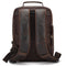 Leather Backpack for 15 Inch Laptops - Unisex Travel Bookbag