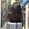 Leather Laptop Backpack for Men - Large Rucksack & Bookbag