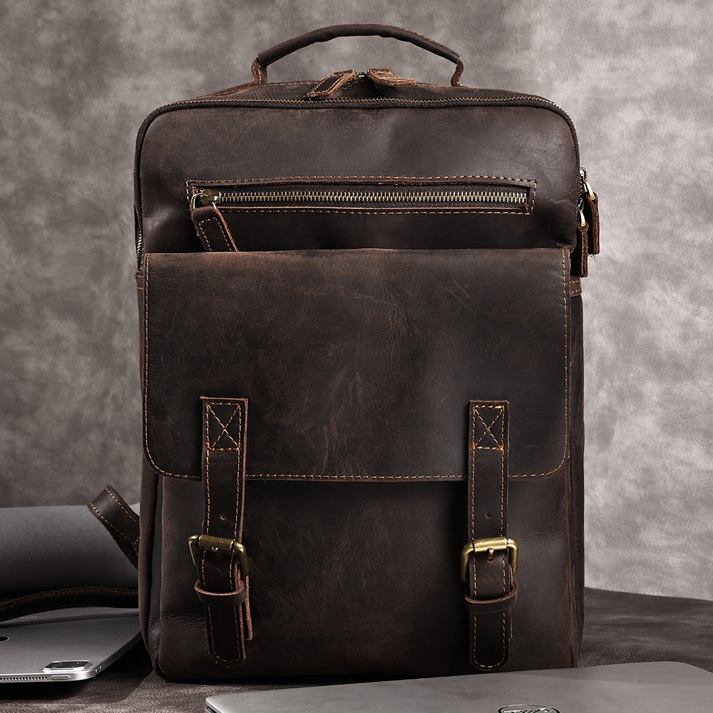 the today leather backpack