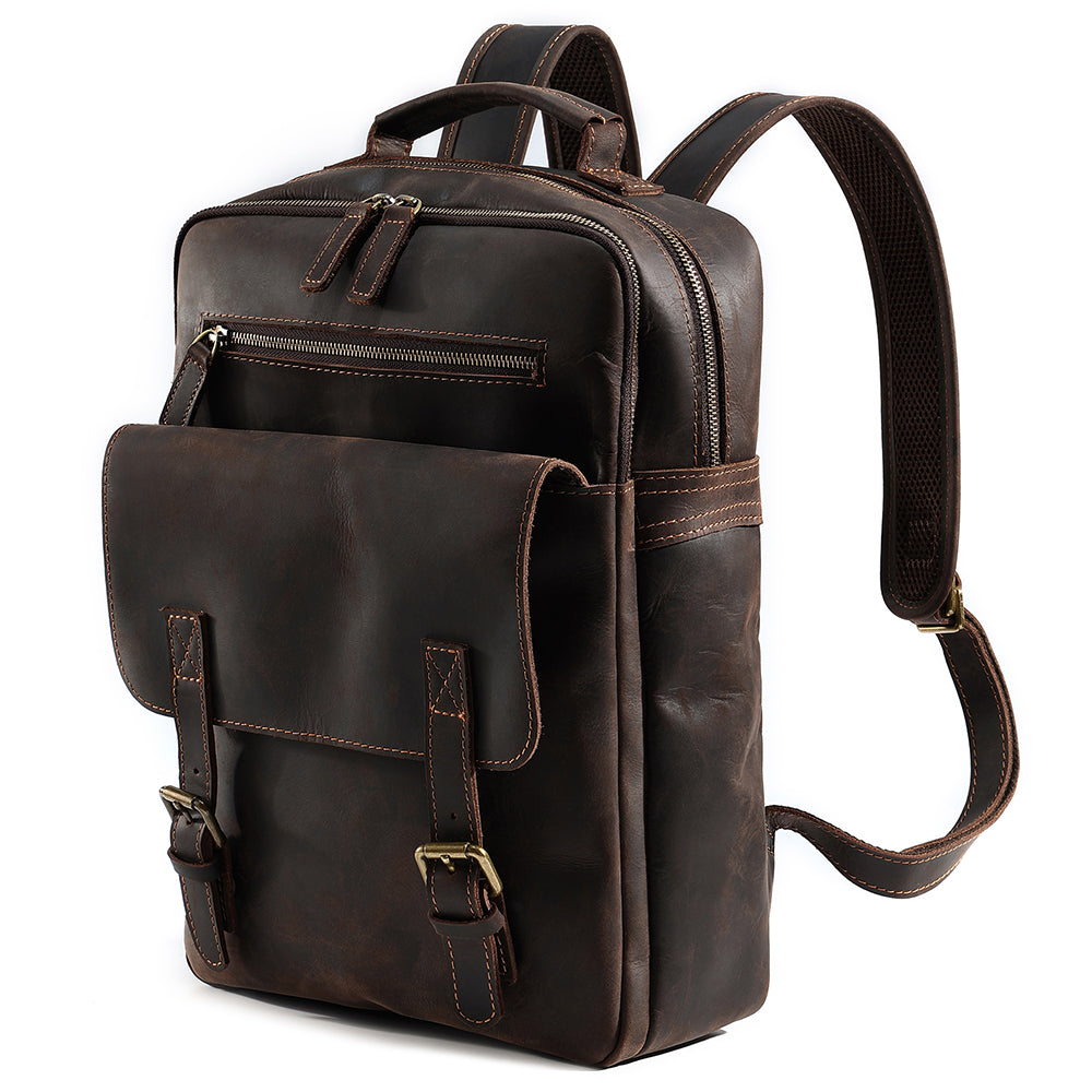 the today leather backpack