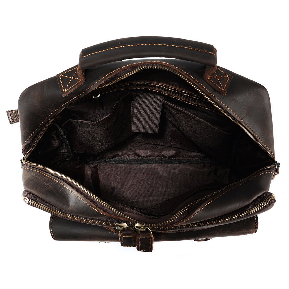 the today leather backpack