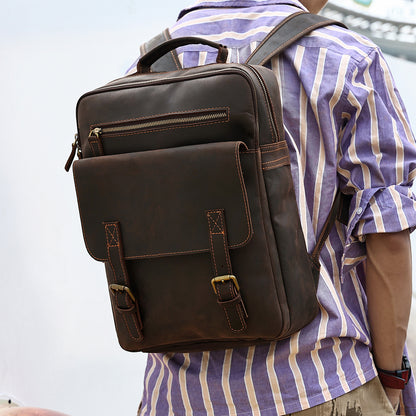 the today leather backpack