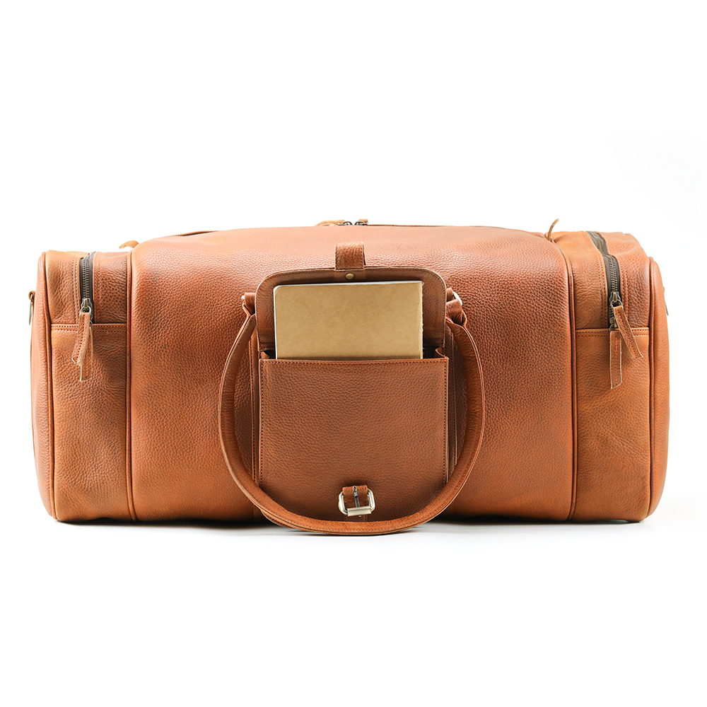 The Travel | Men's Buffalo Leather Duffle Bag - Full Grain 20" 24" 28"